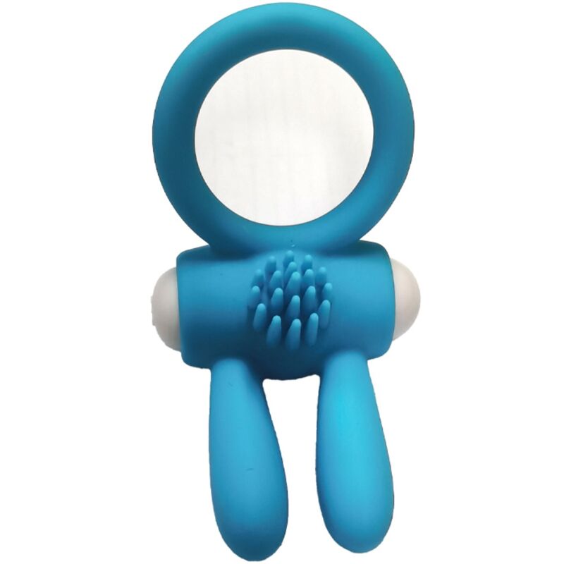 ARMONY - MR BUNNY GROENE SILICONEN VIBRERENDE RING
