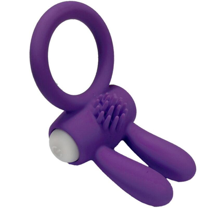 ARMONY - MR BUNNY PAARSE SILICONEN VIBRERENDE RING
