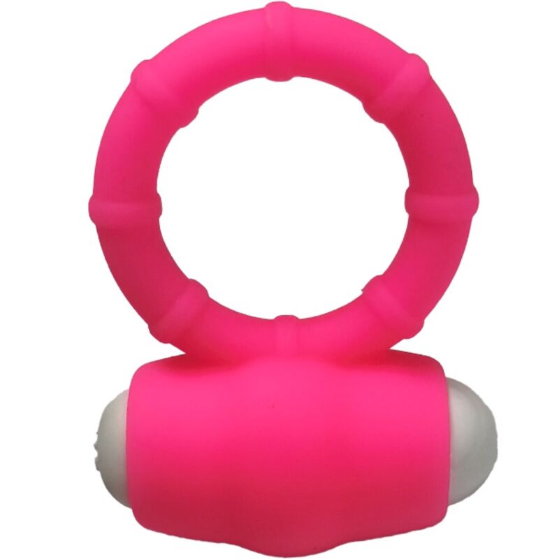 ARMONY - POWER O PINK SILICONEN VIBRERENDE RING