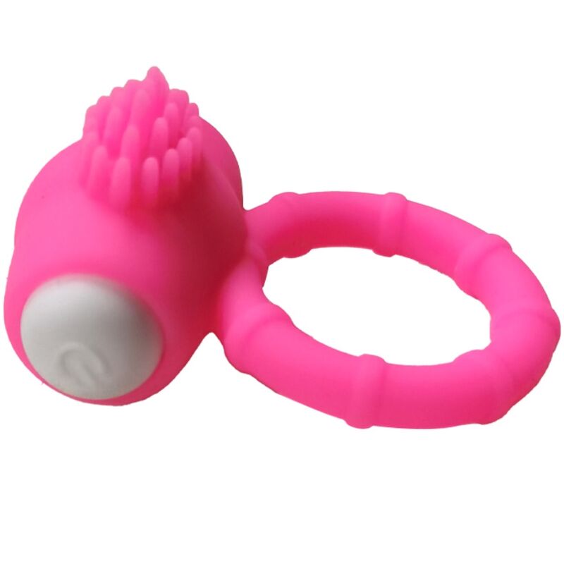 ARMONY - POWER O PINK SILICONEN VIBRERENDE RING