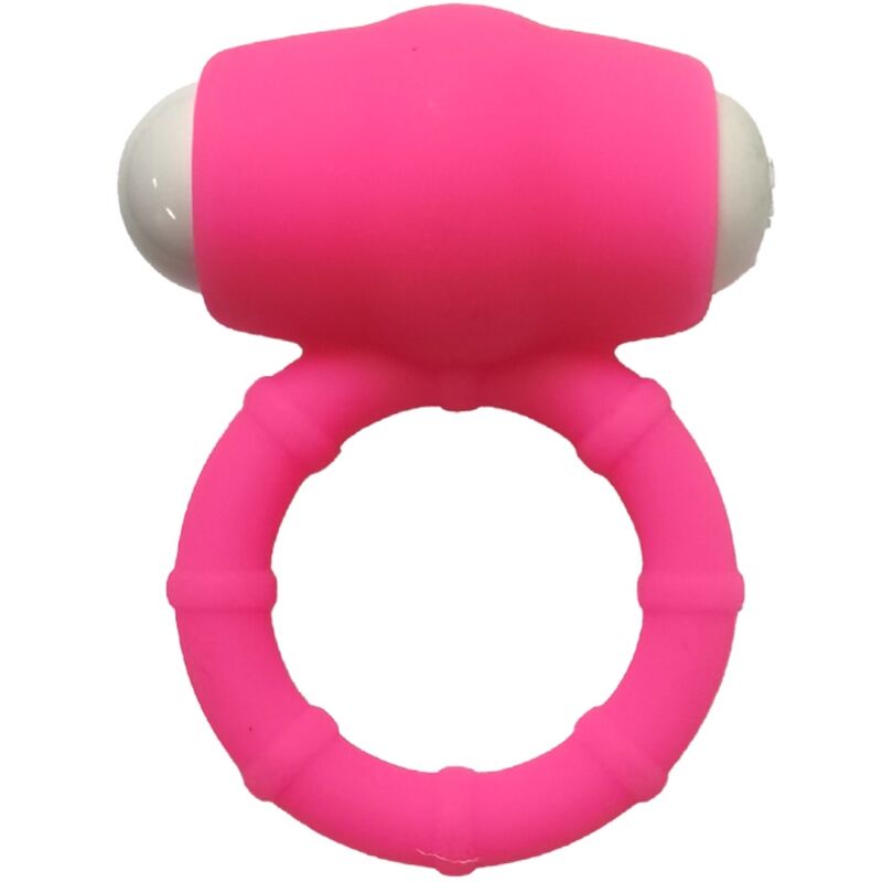 ARMONY - POWER O PINK SILICONEN VIBRERENDE RING