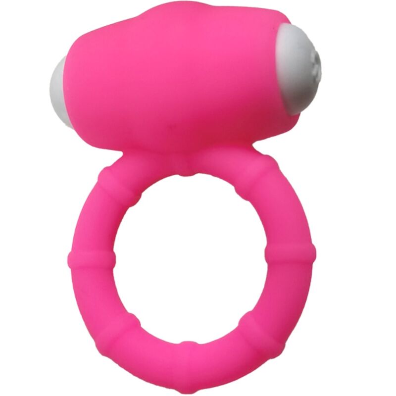 ARMONY - POWER O PINK SILICONEN VIBRERENDE RING