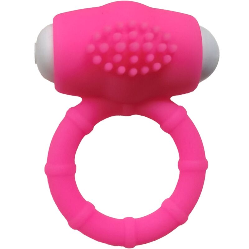 ARMONY - POWER O PINK SILICONEN VIBRERENDE RING