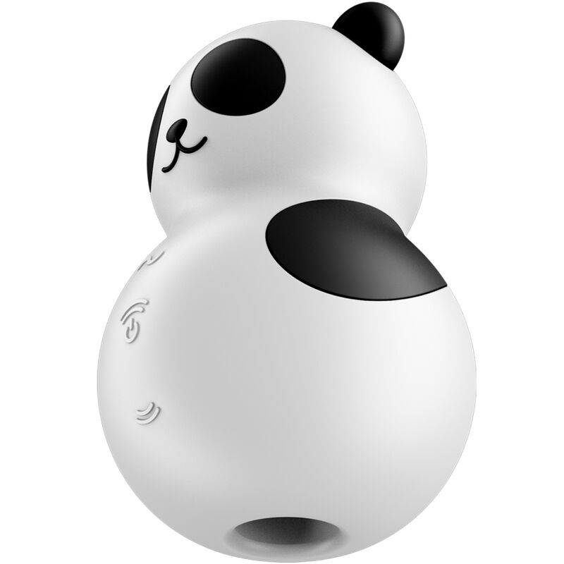 SATISFYER - POCKET PANDA STIMULATOR &amp; VIBRATOR ZWART-WIT