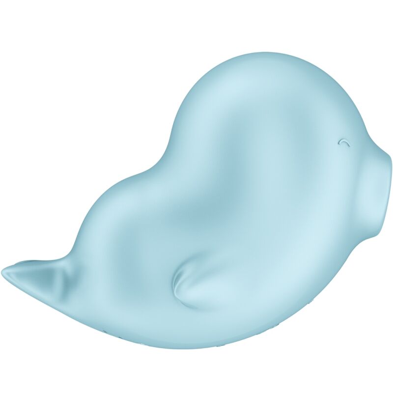 SATISFYER - SASSY SEAL STIMULATOR &amp; VIBRATOR BLAUW