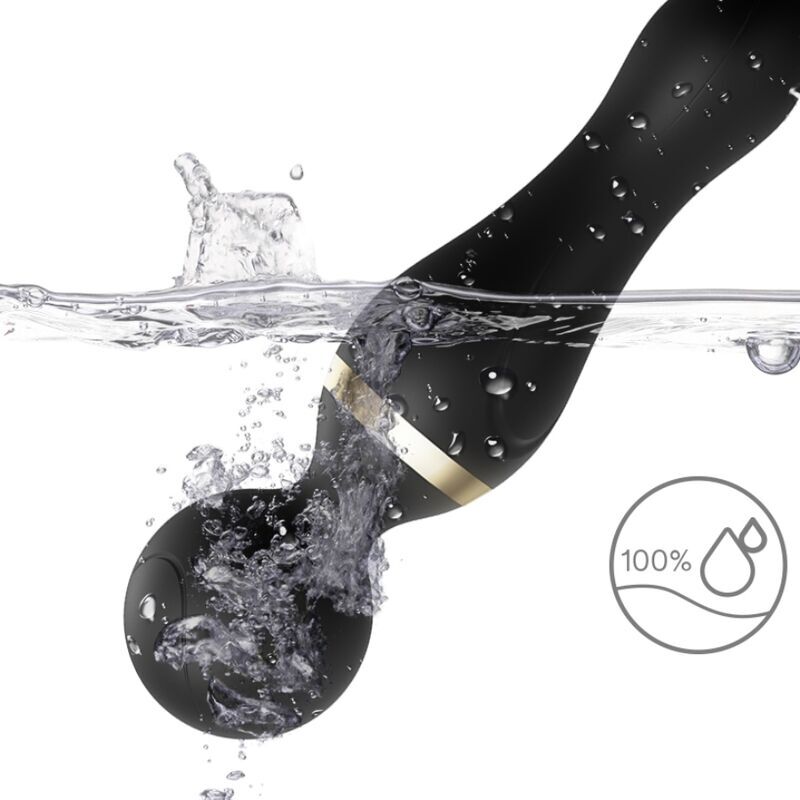 ARMONY - FREEZA MASSAGER &amp; VIBRATOR FLEXIBELE KOP ZWART