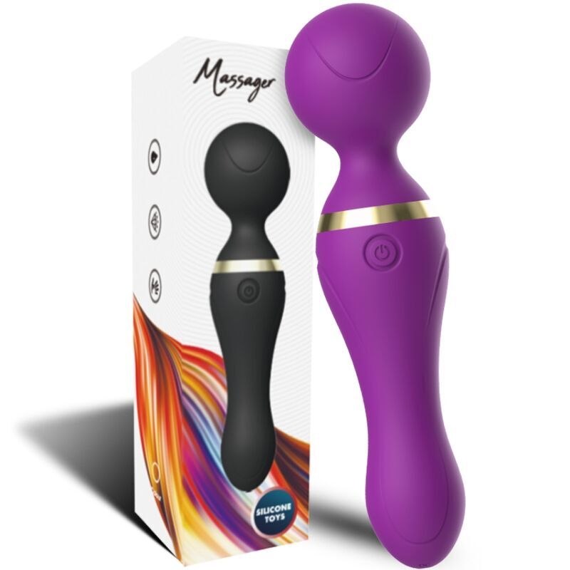 ARMONY - FREEZA MASSAGER &amp; VIBRATOR FLEXIBELE KOP VIOLET