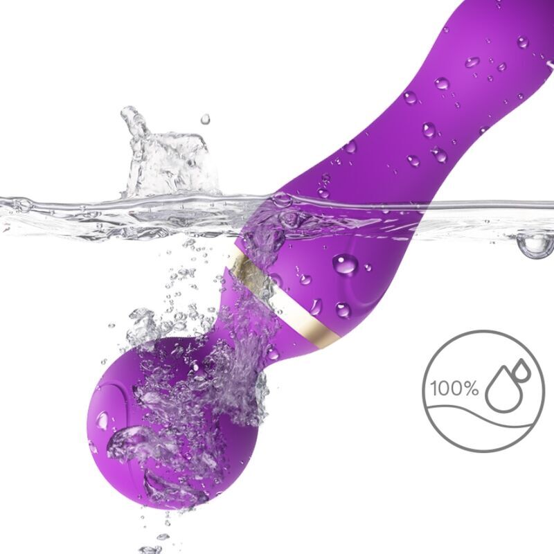 ARMONY - FREEZA MASSAGER &amp; VIBRATOR FLEXIBELE KOP VIOLET