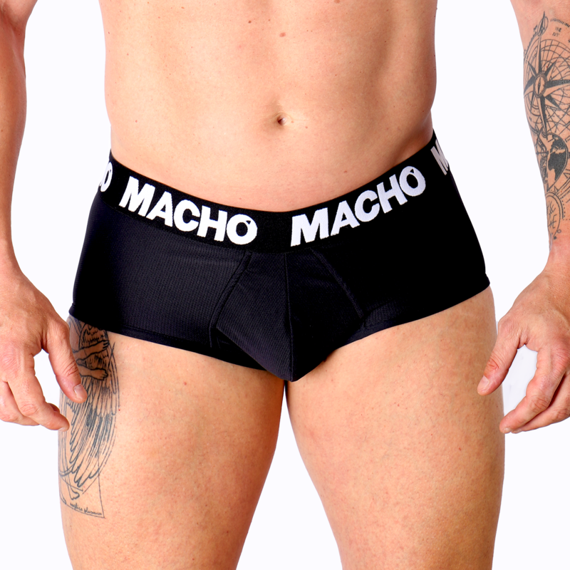 MACHO - MS30NG ZWARTE SLIP S