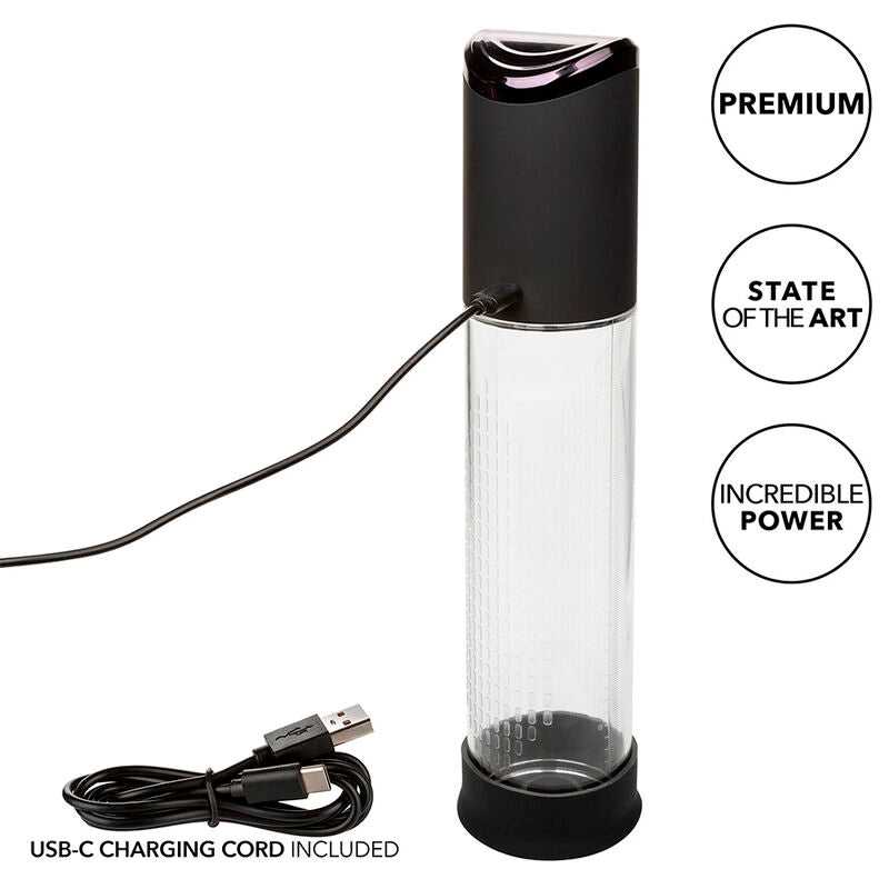 CALEXOTICS - PEAK 4-SPEED SUCTION PUMP BLACK
