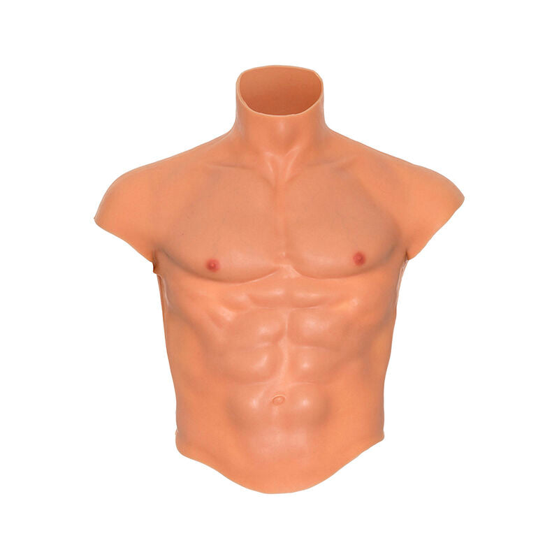 HIDDEN DESIRE - ALTER EGO SILICONEN T-SHIRT MANNENTORSO MET NATUURLIJKE ABS