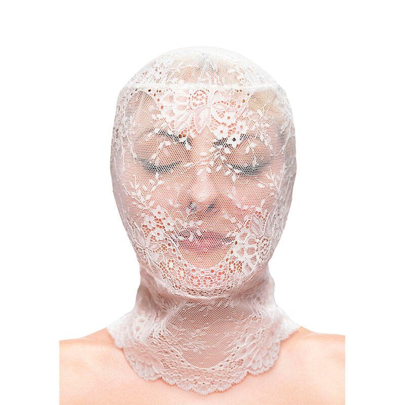 NS NOVELTIES - FETISH &amp; FASHION WITTE KANTEN BALACLAVA