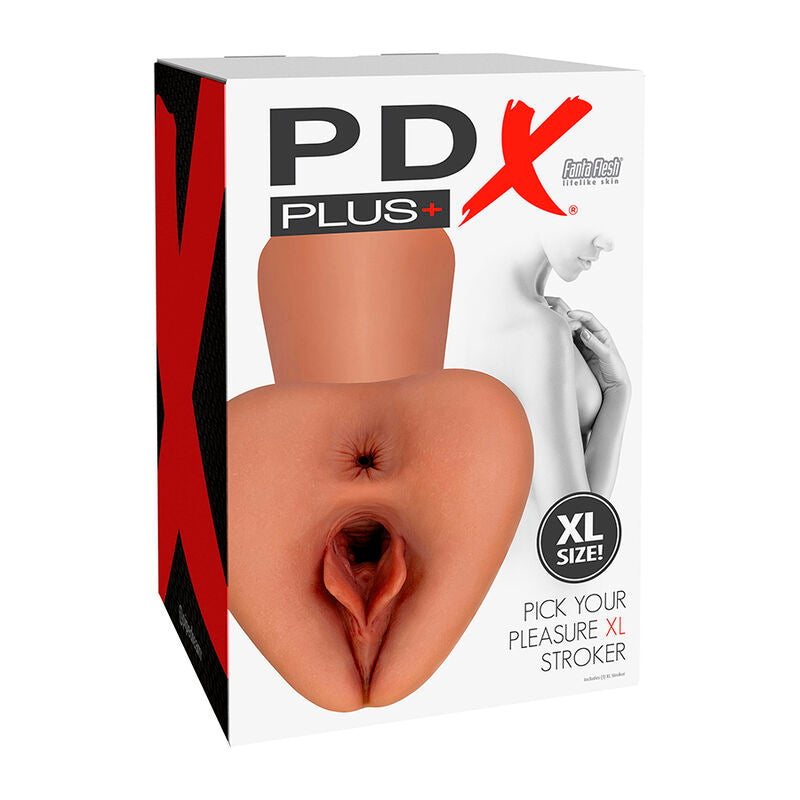 PDX PLUS - KIES JE PLEZIER REALISTISCHE MASTURBATOR XL MULATO