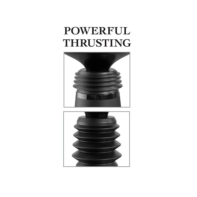 FETISH FANTASY SERIE - BODY DOCK THRUSTER MET 7 DUWMODI, ZWART