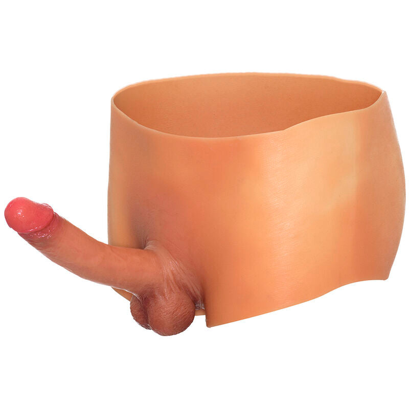 VERBORGEN VERLANGEN - ALTER EGO BOXER MET 18 CM NATUURLIJKE PENIS MAAT S/M