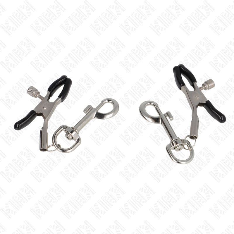 KINK - TEPELKLEMMEN MET HAAK 6 CM