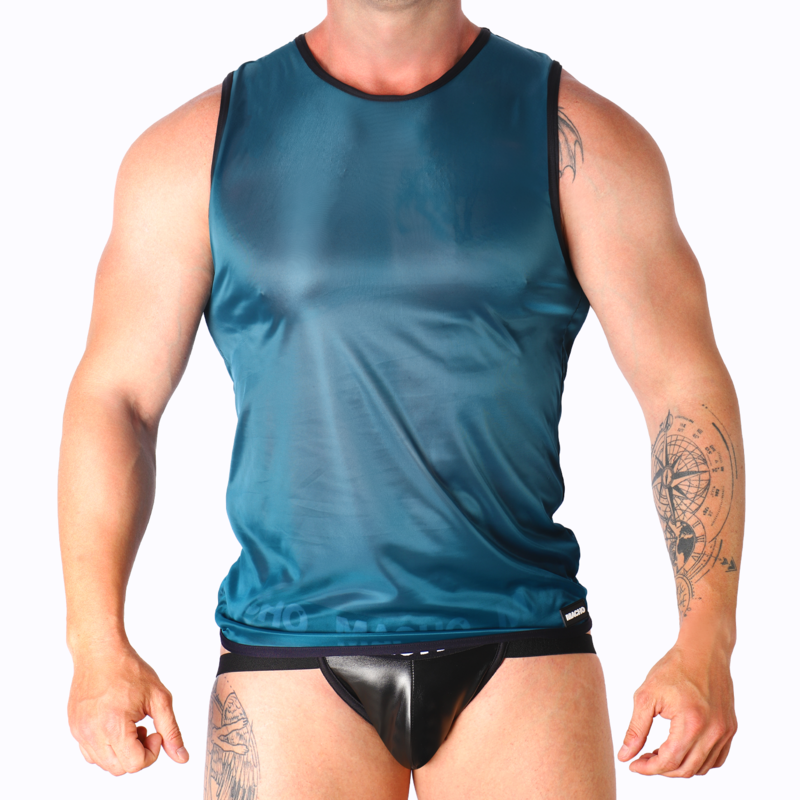 MAN - GROEN T-SHIRT S/M