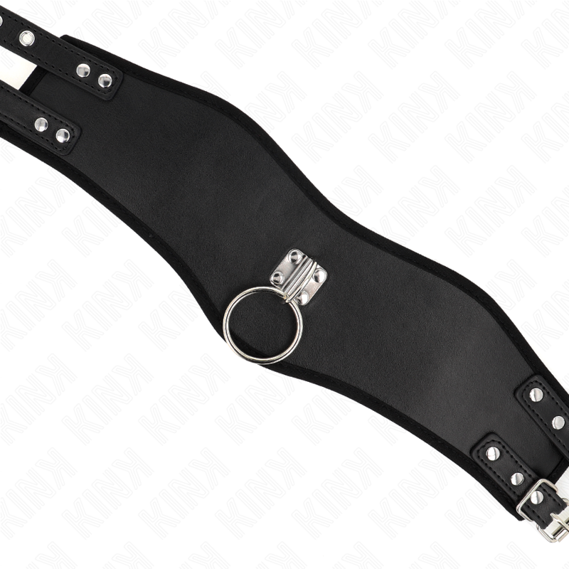 KINK - KRAAG MET 65 CM BREDE ZWART VERSTELBAAR 40-55 CM X 10 CM
