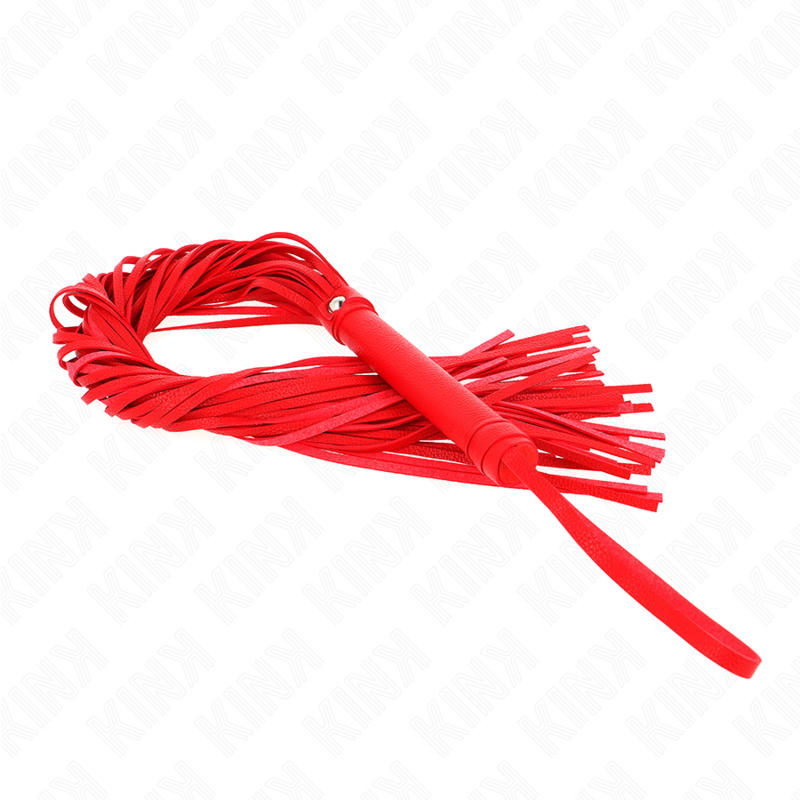 KINK - ZACHTE RODE PVC ZWEEP 70 CM