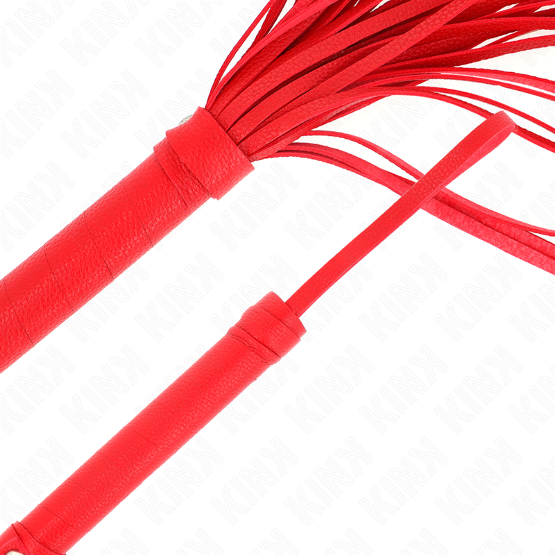 KINK - ZACHTE RODE PVC ZWEEP 70 CM