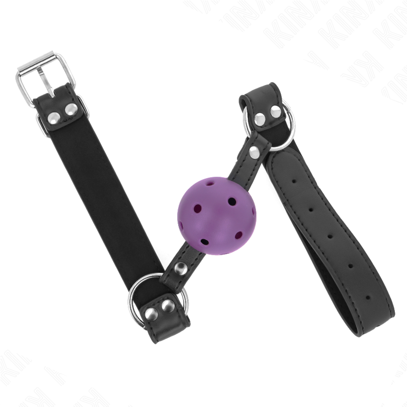 KINK - BALL CLAMP 4 CM ADEMEND MET DUBBELE KLINKNAGEL PAARS 62 x 2,5 CM VERSTELBAAR 42-58 CM