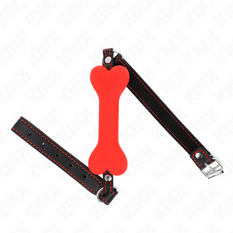 KINK - BONE JAW 12 CM ROOD 63 x 2 CM
