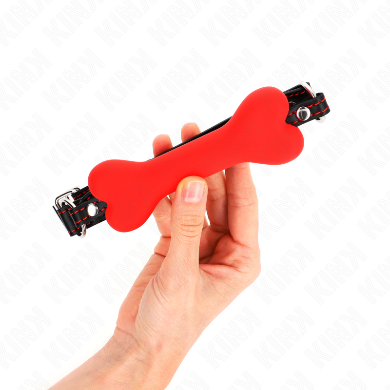 KINK - BONE JAW 12 CM ROOD 63 x 2 CM
