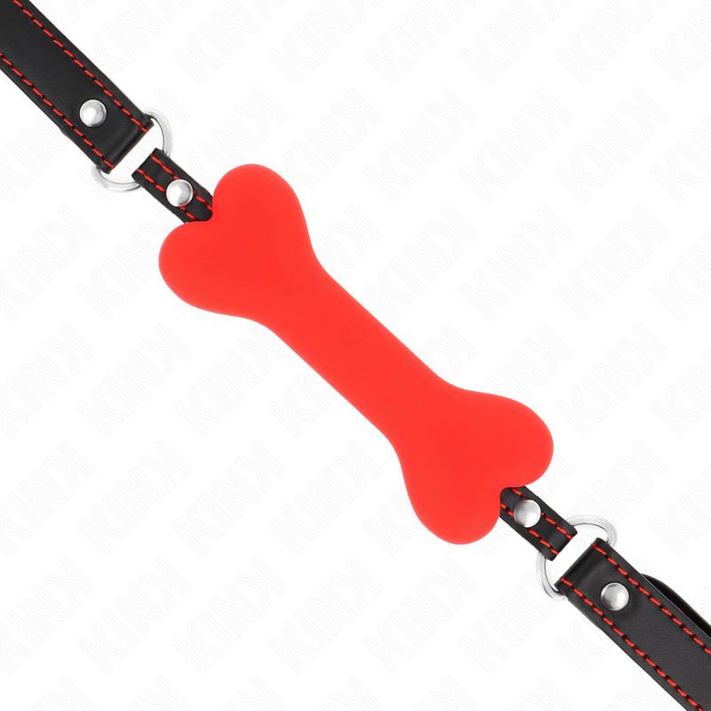 KINK - BONE JAW 12 CM ROOD 63 x 2 CM