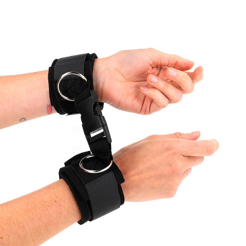 KINK - NEOPREEN POLSBANDJES MET VERSTELBARE ZWARTE HAAKSLUITING 22-34 CM