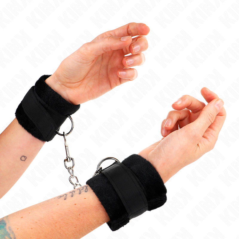 KINK - POLSBANDJES VOOR BEGINNERS ZWART 30 X 7 CM