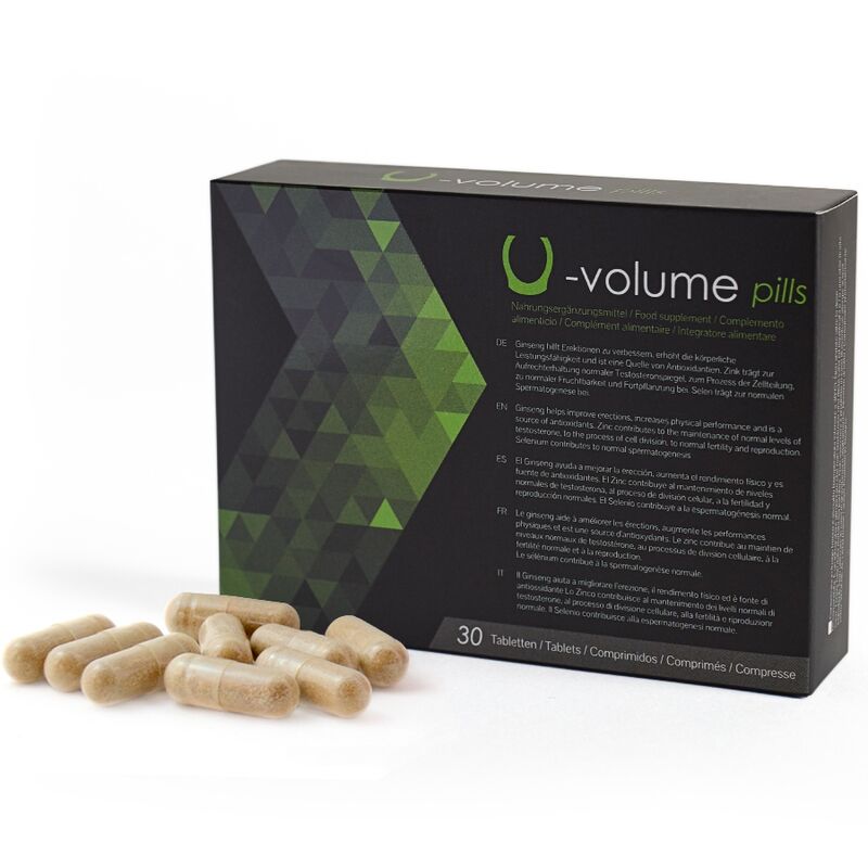 500 COSMETICA - U-VOLUME VERHOOGT DE SPERMAKWALITEIT EN -KWANTITEIT - 30 CAPSULES