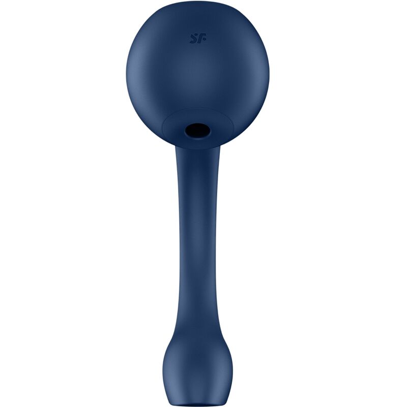 SATISFYER - PRO+ WAVE 4 G-SPOT STIMULATOR &amp; AIR PULSE GRATIS APP DONKERBLAUW