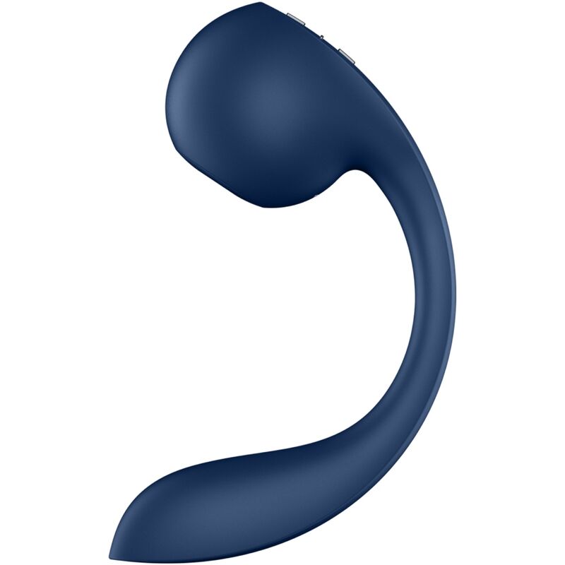 SATISFYER - PRO+ WAVE 4 G-SPOT STIMULATOR &amp; AIR PULSE GRATIS APP DONKERBLAUW