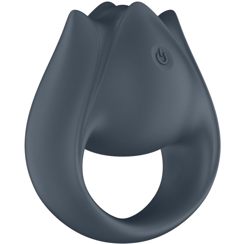 SATISFYER - PERFECTE PAAR 2 MULTIVIBRATOR 2 IN 1 PENIS RING &amp; VINGER STIMULATOR GRIJS