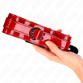 KINK - COLLAR AJUSTABLE ROJO VINO 37.5-49.5 CM X 5 CM
