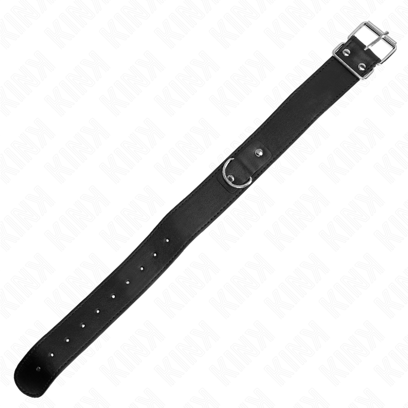 KINK - KRAAG MET 116 CM DUN ZWART VERSTELBAAR 32-50 CM X 8 CM