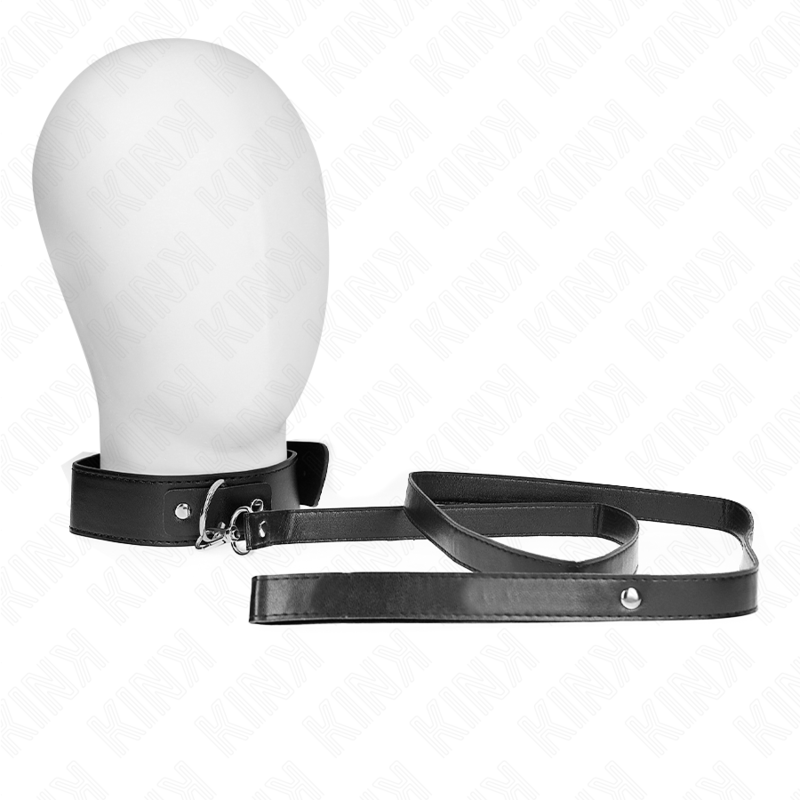 KINK - KRAAG MET 116 CM DUN ZWART VERSTELBAAR 32-50 CM X 8 CM