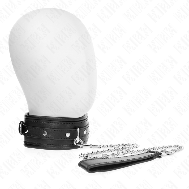KINK - KRAAG MET 65 CM BAND, GLANZENDE GESP 48,5 CM X 5,3 CM