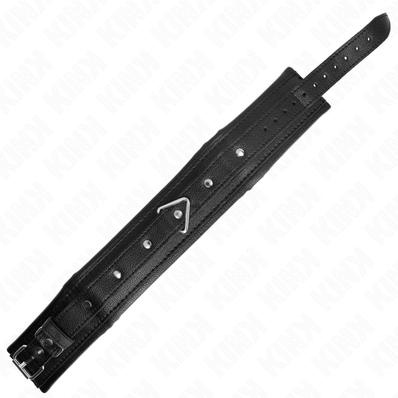 KINK - KRAAG MET SPONSBAND IMITATIELEER MODEL 1 VERSTELBAAR 37-54 CM X 3 CM
