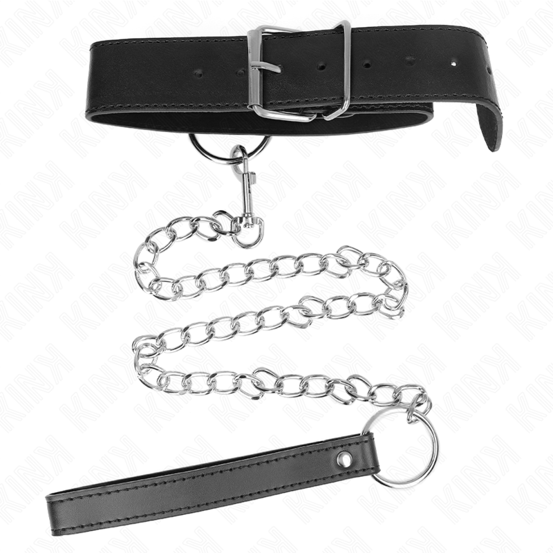 KINK - HALSBAND MET BAND BASISMODEL MODEL 4 VERSTELBAAR 36-43 CM