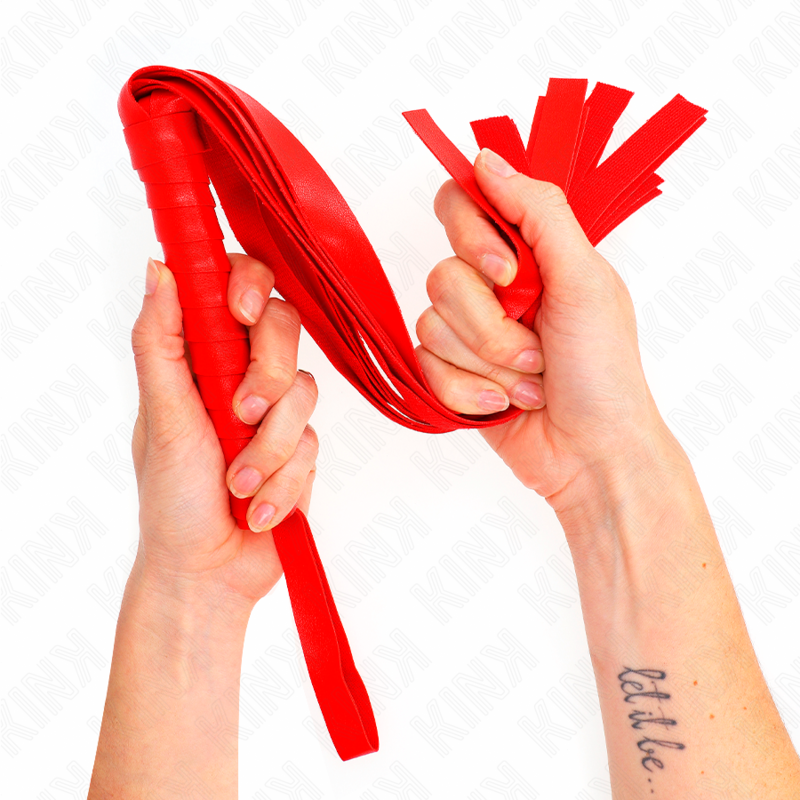 KINK - RODE BREEDSTAART ZWEEP 48,5 CM
