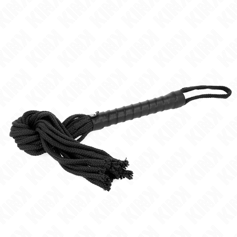 KINK - ZWARTE TOUW ZWEEP 56 CM