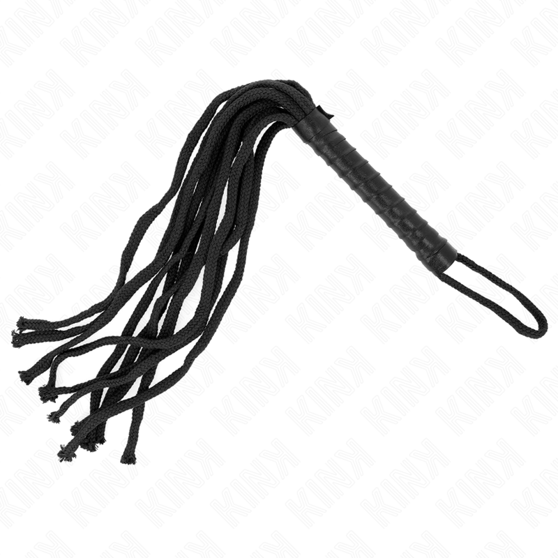 KINK - ZWARTE TOUW ZWEEP 56 CM