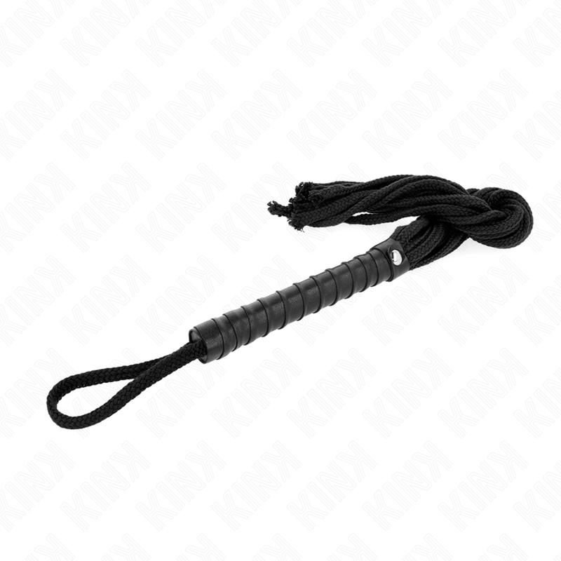 KINK - ZWARTE TOUW ZWEEP 56 CM