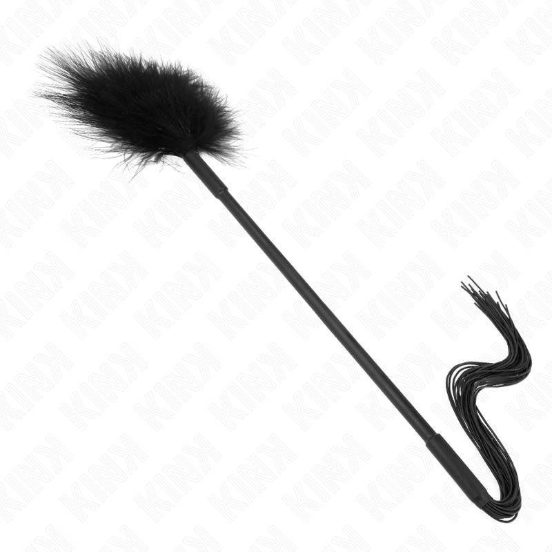 KINK - SILICONEN KITTELZWEEP MET VEREN 47 CM