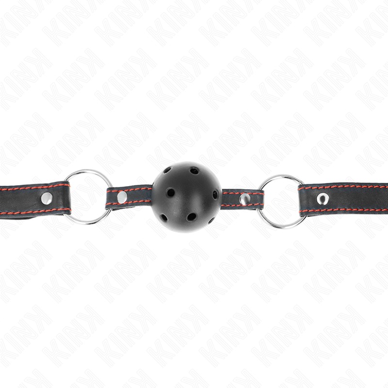 KINK - 4,5 CM ZWARTE HARDE HOLLE BOL KLEM MODEL 2 65 x 2,5 CM