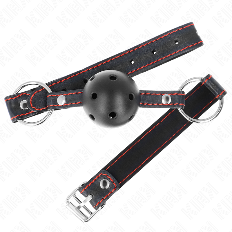 KINK - 4,5 CM ZWARTE HARDE HOLLE BOL KLEM MODEL 2 65 x 2,5 CM