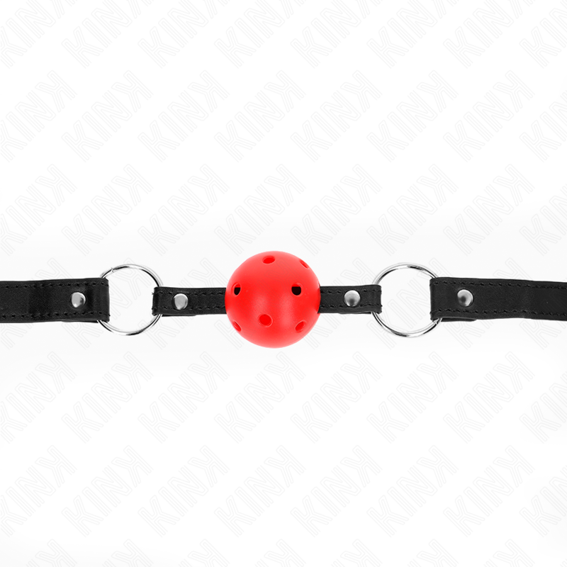 KINK - 4,5 CM ROOD HARD HOLLE BALGREEP MODEL 1 63,5 X 2 CM