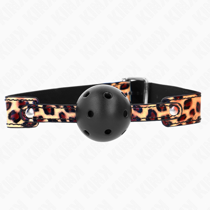 KINK - BALL GAG 4,5 CM ADEMEND LUIPAARD 65 x 2,5 CM