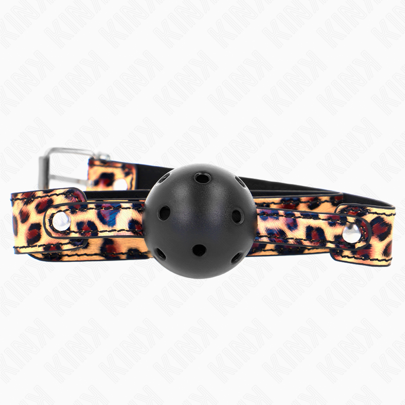 KINK - BALL GAG 4,5 CM ADEMEND LUIPAARD 65 x 2,5 CM